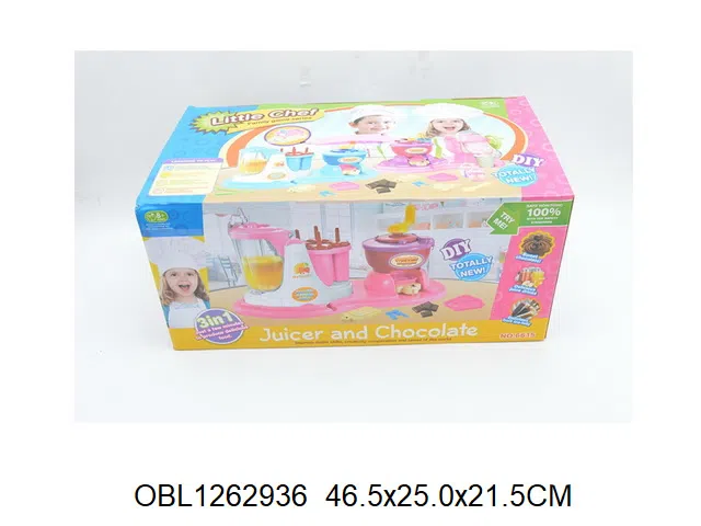 DIY3合1巧克力榨汁机  四粒2号电池1粒AAA/1粒3V纽扣电池无包电_OBL1262936