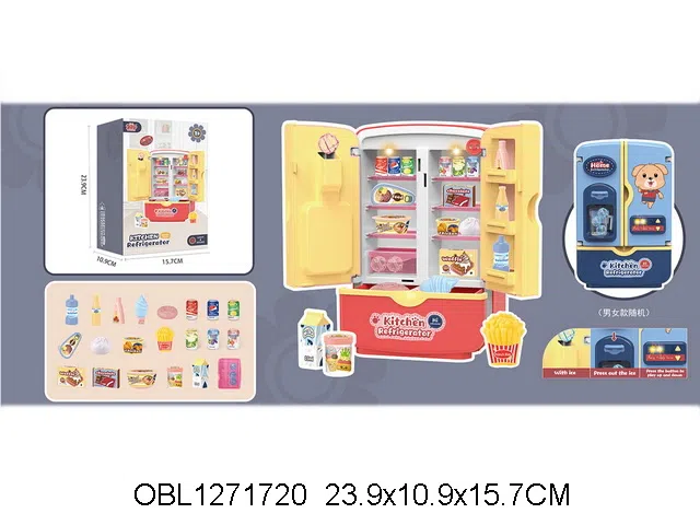 冰箱套装带灯光声音 男女2款混装_OBL1271720