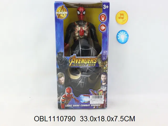 复仇者联盟战士带灯光语音配面具 包电_OBL1110790