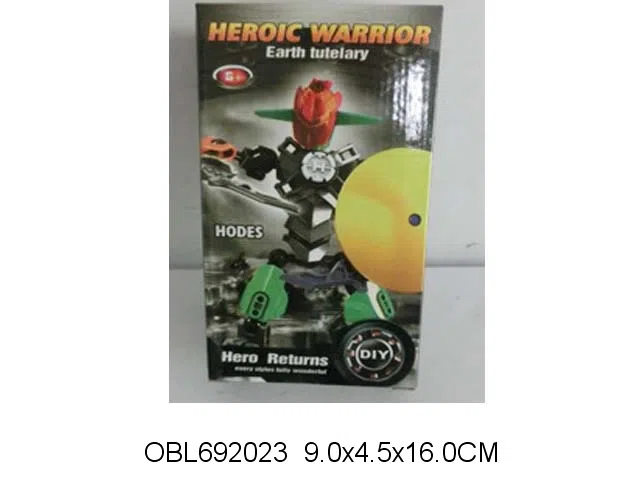 自装变形战士积木_OBL692023