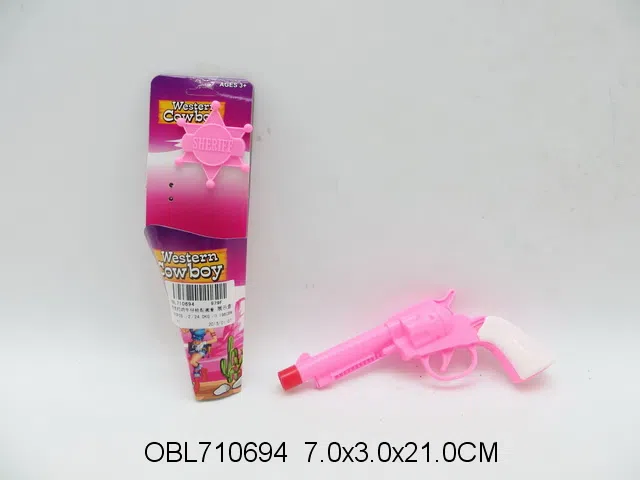 惯性打响牛仔枪配徽章_OBL710694