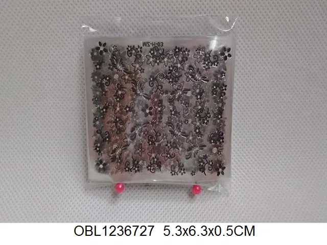 30片庄蕾丝3D美甲贴纸_OBL1236727