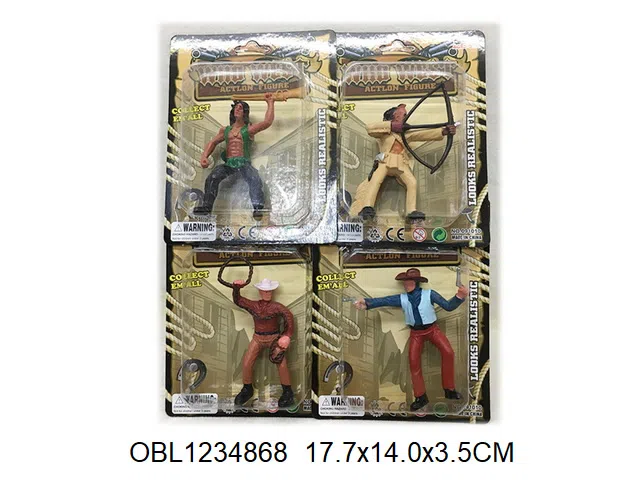 西部牛仔人  4款混装_OBL1234868