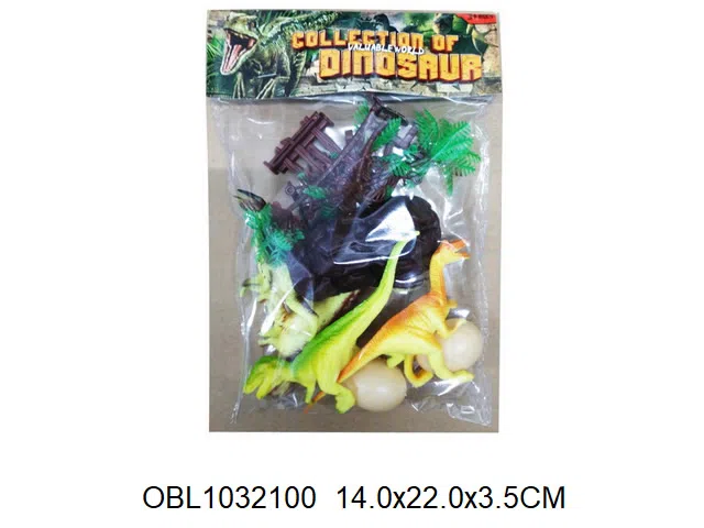 4只庄硬料恐龙套装 4款恐龙混装_OBL1032100