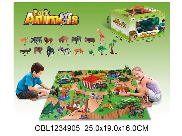 硬料动物套装  工具盒加开窗盒_OBL1234905