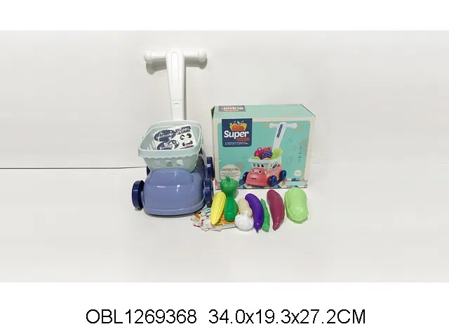 购物手推车蔬菜套装_OBL1269368