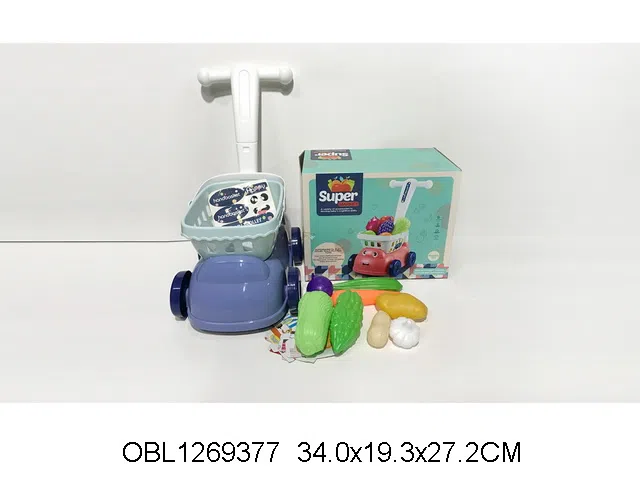 购物手推车蔬菜套装_OBL1269377
