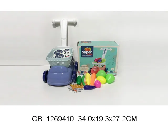 购物手推车水果蔬菜套装_OBL1269410