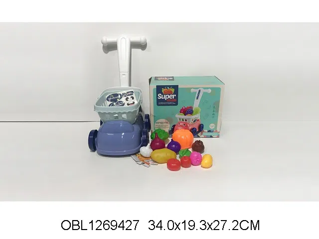 购物手推车蔬菜水果套装_OBL1269427