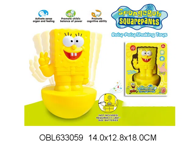 海绵宝宝不倒翁带灯光音乐 包电_OBL633059