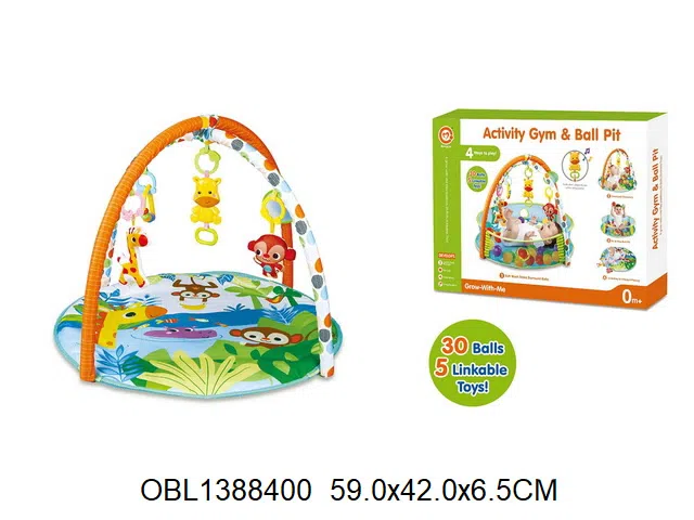 三合一婴儿游戏毯带音乐配30粒海洋球  2粒AG13包电_OBL1388400
