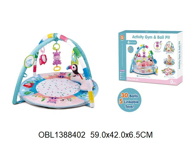 三合一婴儿游戏毯带音乐配30粒海洋球  2粒AG13包电_OBL1388402