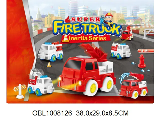 惯性消防车 6款混装_OBL1008126