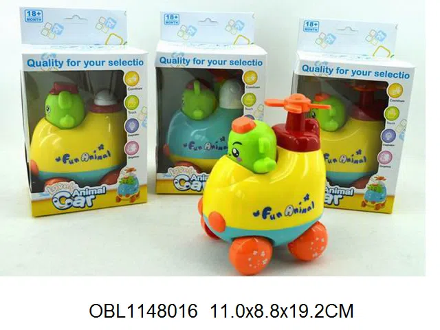 惯性卡通动物车 3款2色混装_OBL1148016