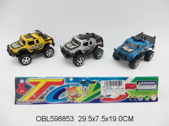 3只庄惯性越野车 3款混装_OBL598853