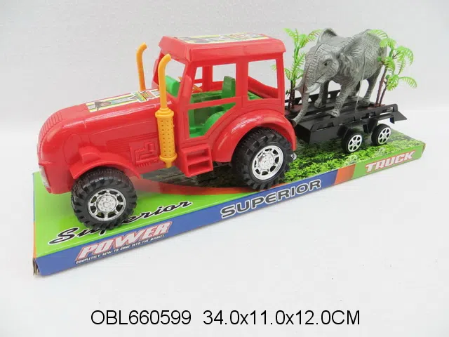 惯性农夫车拖硬料动物_OBL660599