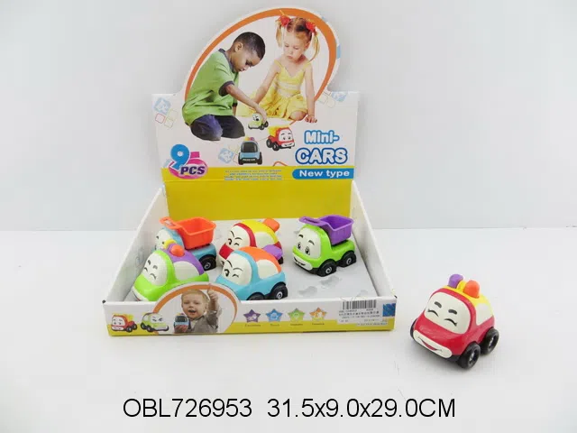 9只庄惯性卡通车带动作 3款3色混装_OBL726953