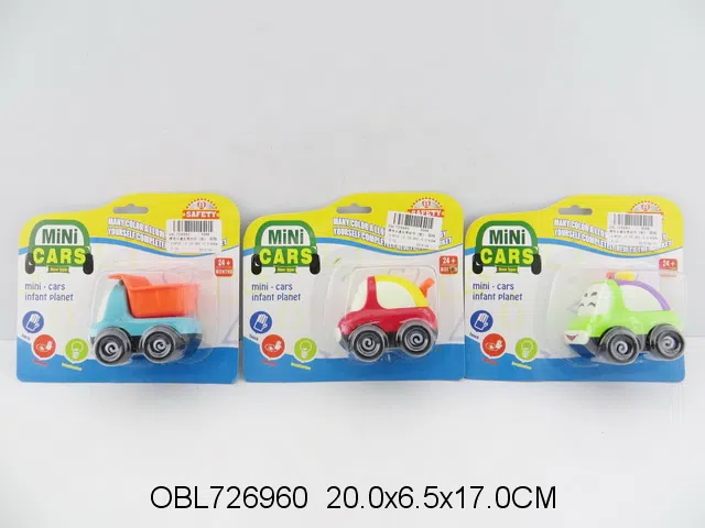 惯性卡通车带动作 3款3色混装_OBL726960