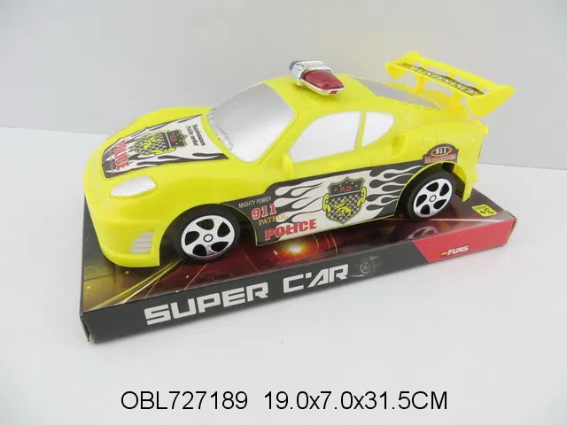 惯性警车 红 蓝 黄3色混装_OBL727189