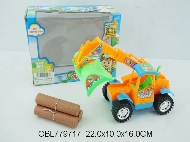 惯性工程车配木头 2款混装_OBL779717