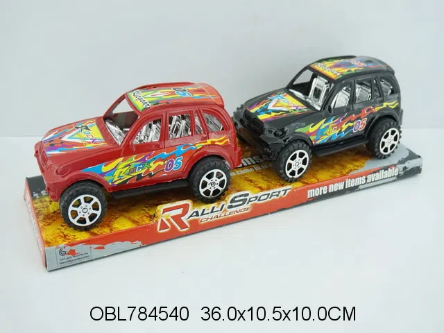 2只庄惯性车 黑 红 蓝3色混装_OBL784540