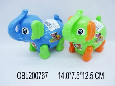 拉线卡通象_OBL200767