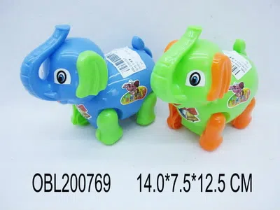 拉线响铃卡通象_OBL200769