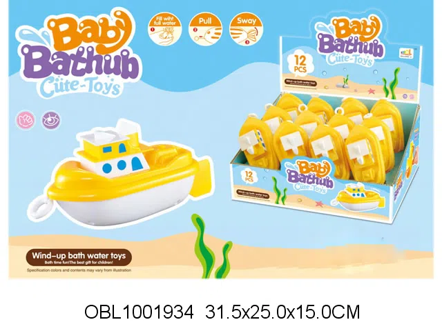 拉线游水汽船 12只装1展示盒_OBL1001934
