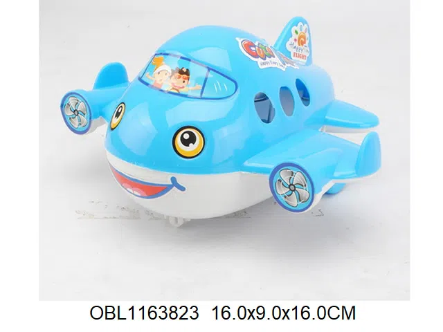 拉线卡通飞机带铃 2色混装_OBL1163823