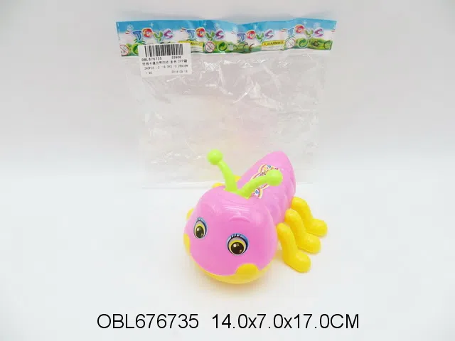 拉线卡通虫带响铃 多色混装_OBL676735