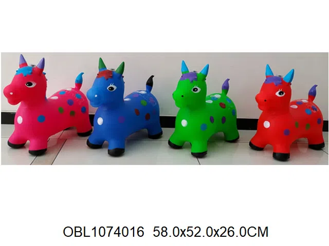 充气跳跳羊带音乐 包电 4色混装_OBL1074016