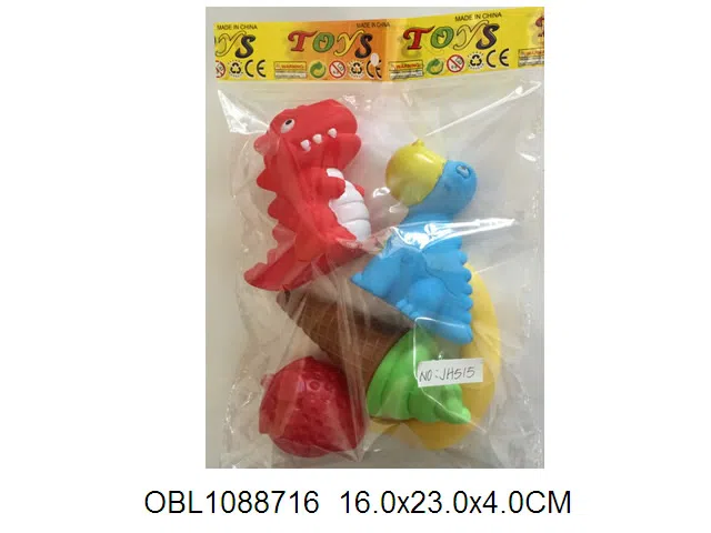 2只庄搪胶恐龙套装_OBL1088716