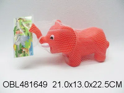 惨叫搪塑象 5色混装_OBL481649