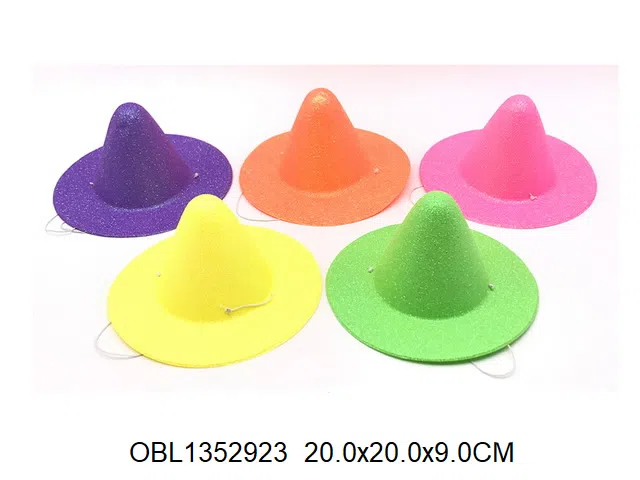 12个庄尖帽  5色混装_OBL1352923