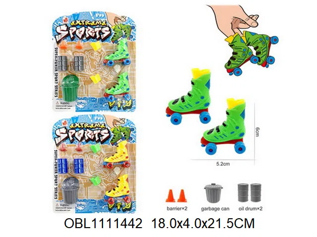 拼装溜冰鞋套装  2色混装_OBL1111442