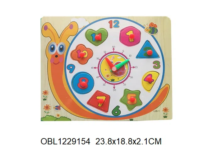 木制蜗牛时钟_OBL1229154