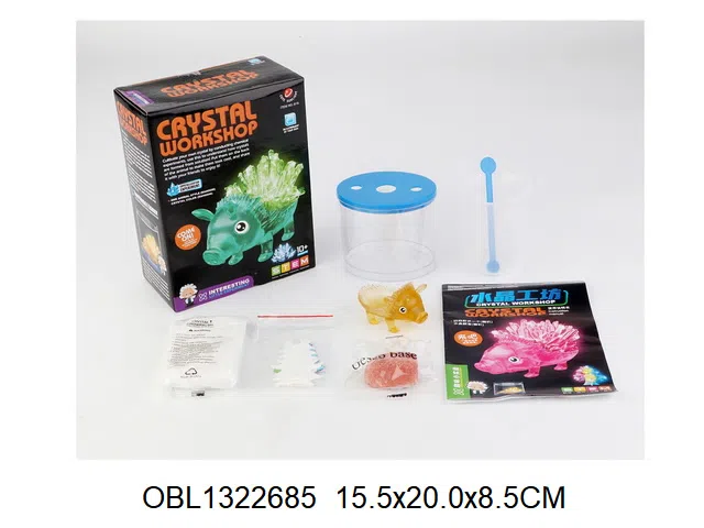 水晶工坊套装  恐龙或猪模型随机配置_OBL1322685