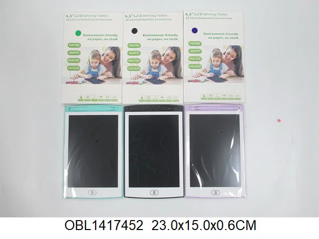 8.5寸写字板 电池1*CR2032包电 3色_OBL1417452