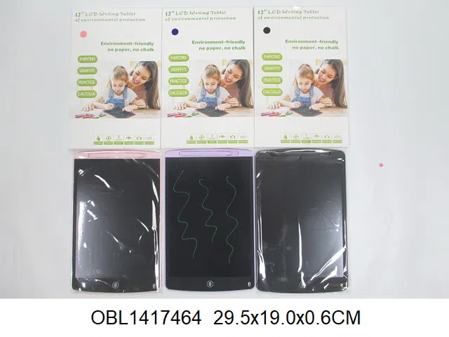 12寸写字板 电池1*CR2032包电 3色_OBL1417464