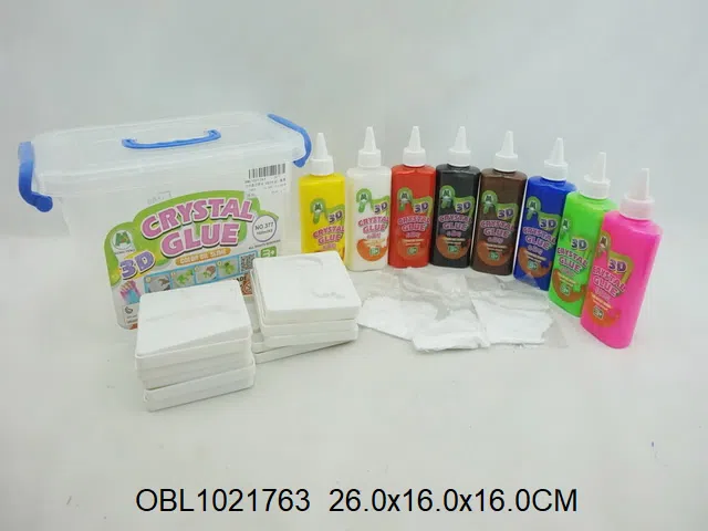 3D水晶胶套装 8瓶8色装_OBL1021763