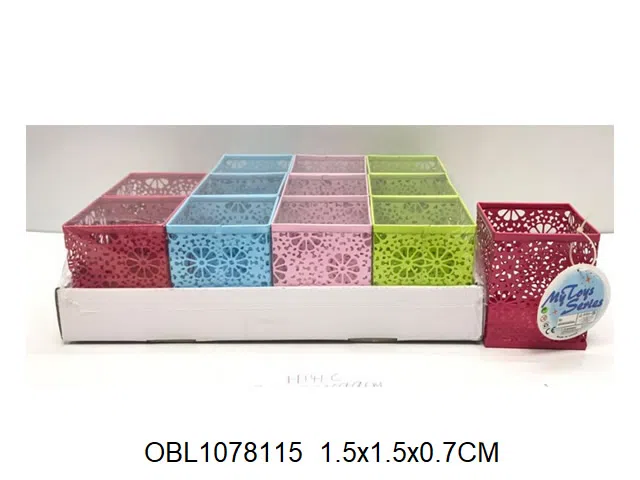 笔筒 12个装1盒 展示盒加热缩膜_OBL1078115