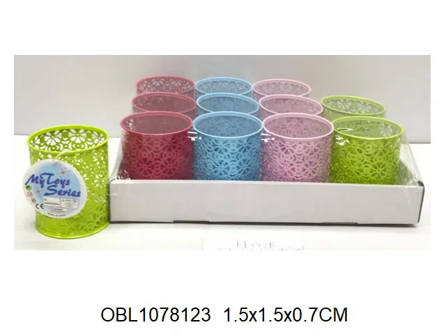 笔筒 12个装1盒 展示盒加热缩膜_OBL1078123