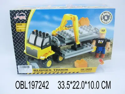 自装积木工程车  1盒24PCS_OBL197242