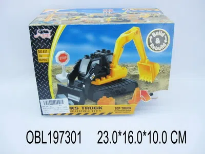 自装积木工程车  1盒10PCS_OBL197301