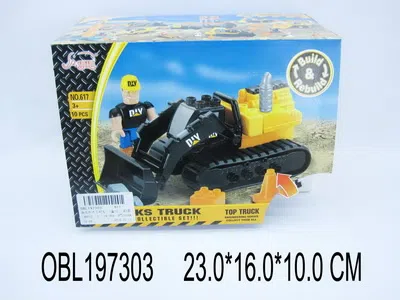 自装积木工程车  1盒10PCS_OBL197303