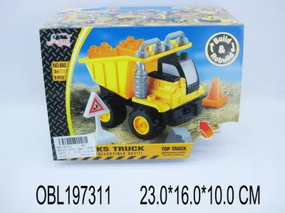 自装积木工程车  1盒9PCS_OBL197311