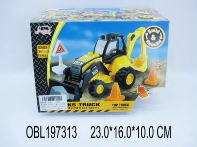 自装积木工程车  1盒11PCS_OBL197313