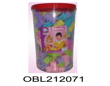 明桶积木 174PCS 芭芘色_OBL212071