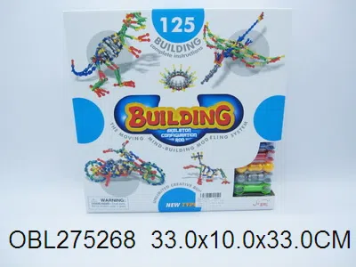 骨架结构自装积木 125PCS_OBL275268