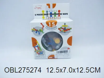 骨架结构自装积木 15PCS_OBL275274